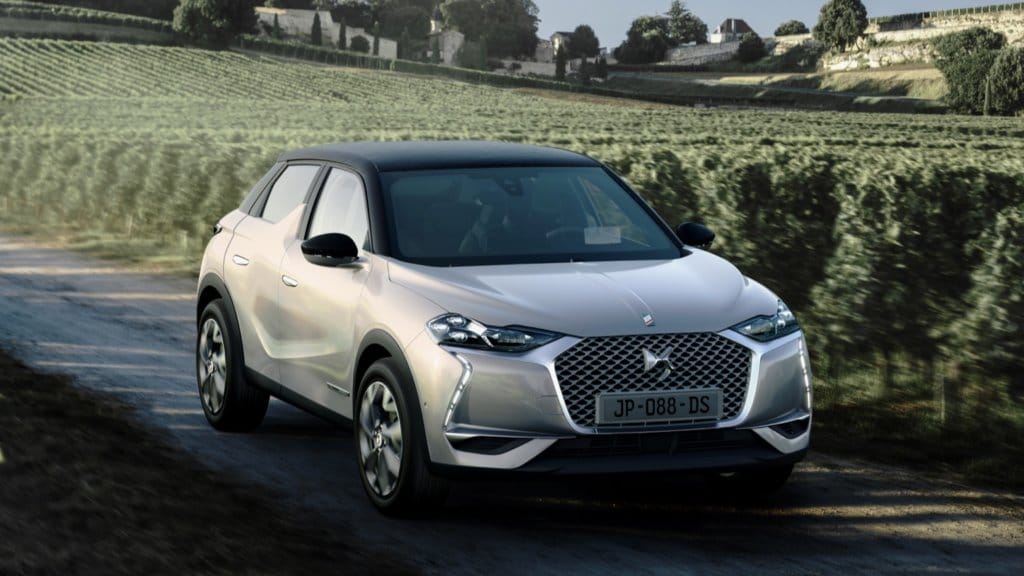 Voitures électriques 2020 : DS 3 Crossback E-Tense
