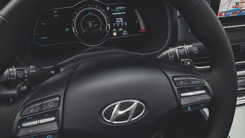 Hyundai Kona Electric 64 kWh volant