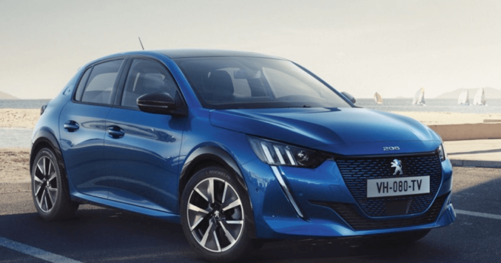 Peugeot e208 voiture électrique