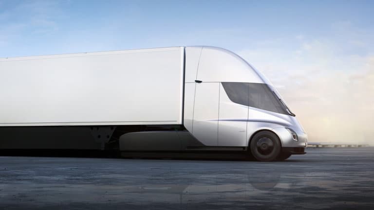 Camion électrique Tesla Semi