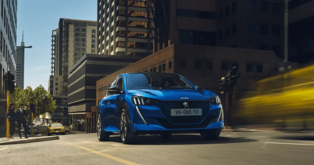 Peugeot e-208 top voiture électrique 2022