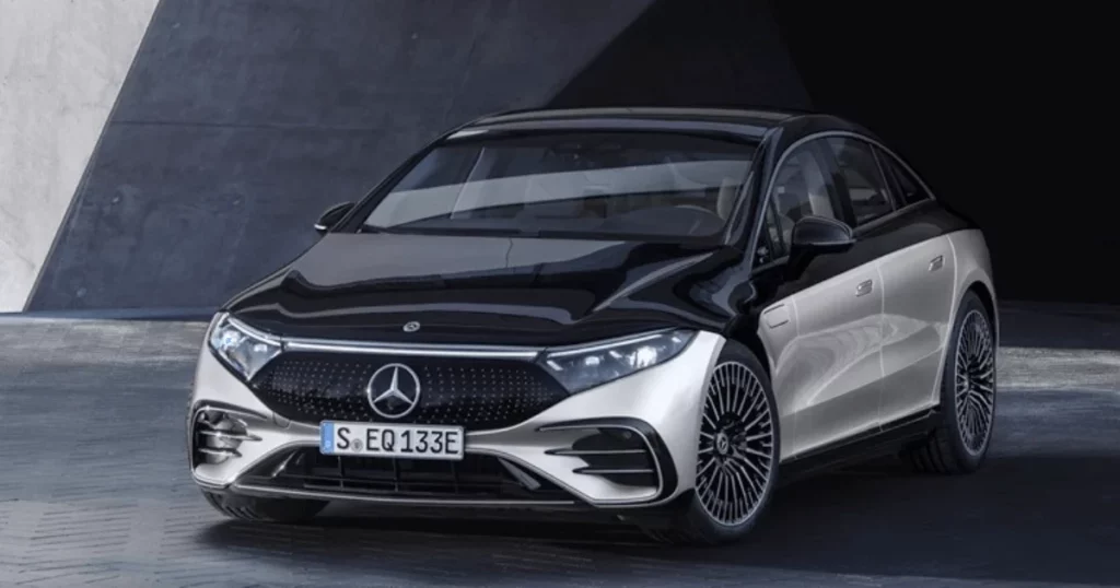 Extérieur Mercedes EQS 450+