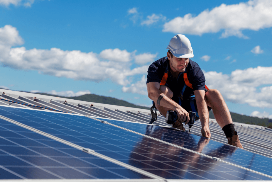 Panneau solaire installation