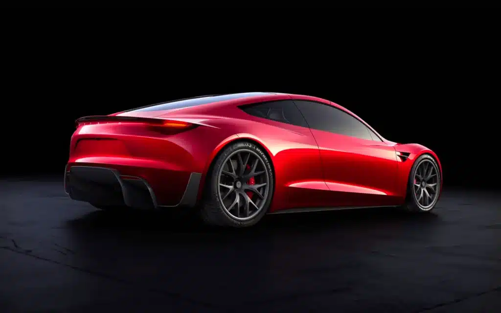 Roadster Tesla extérieur