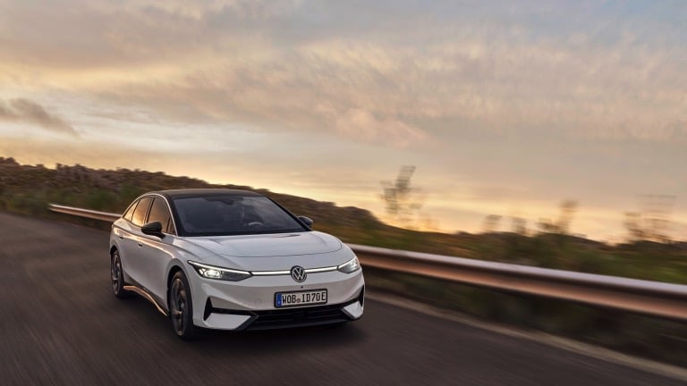 Volkswagen ID.7 face coté