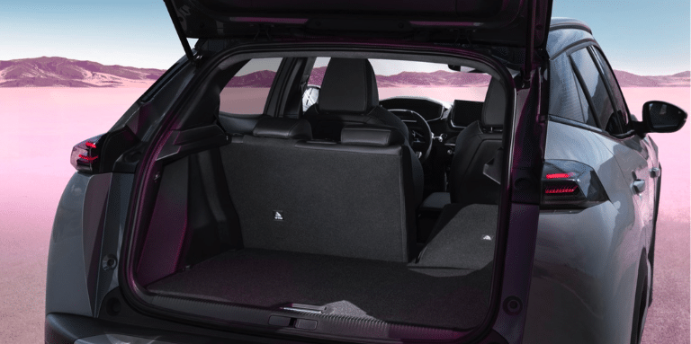 coffre peugeot e-2008